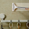 Miniatyrbillede 5 af 5: 4 tommer skraber med barberblad - Flisemalingsskraber - Gulvskraber til fjernelse af tapet - Glatteskraber med 10 udskiftelige blade, 2 stk. (sort)