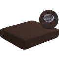 Miniatyrbillede 1 af 5: Vandtæt Sofa Pudebetræk Jacquard Høj Elastisk Stof Møbelbeskytter til Stue, Vaskbart Sofa Betræk 1 Sæde (Polstring, Chokolade Farve)
