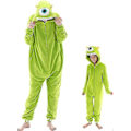Miniatyrbillede 1 af 4: Tætsiddende Unisex Voksen Sie Pyjamas Dyrekostume Nattøj Piglet 2-3t
