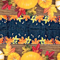 Miniatyrbillede 5 af 5: Efterårsbordløber, 1 stk. Hello Fall bordløbere 72 tommer lang efterårsgræskar bordløber 13x72 tommer efterårsbordløber Thanksgiving bord