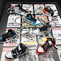 Miniatyrbillede 3 af 4: Mini Sneaker Nøglering, Unisex Sports Sko Nøglering, Cool Nøglering til Gaver