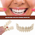 Miniatyrbild 4 av 5: Smile Snap On Falska Tänder Övre Nedre Tandfasader Löständer Tandskydd Set