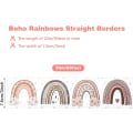 Miniatyrbilde 2 av 5: Regnbue bulletin board kant Rainbow rett panel kant med prikker og hjerter for klasserom (65ft)