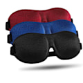 Miniatyrbild 1 av 5: Sömnbindlar för sidosovare 3-pack, 100 % mörkläggande 3D-ögonmask för sömn, nattmask för män och kvinnor