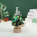 Miniatyrbild 2 av 5: 6 Nya Mini Julgranar Julbord Dekorationer Julgransdekorationer 20*15cm