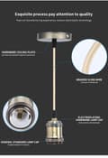 Miniatyrbild 4 av 5: Vintage Modern Industrial Style Pendant Lamp E27 Lamp Holder Socket