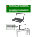 Miniatyrbillede 4 af 8: 2.4G PC trådløs adapter USB-modtager til Xbox One trådløs controller adapter til Windows 7/8/10 bærbare computere PC-konverter