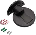 Miniatyrbillede 1 af 2: Dørstopper, Magnetisk Dørstopper, 2-pak Sort Gulvmonteret Magnetisk Dørstopper-mxbc