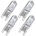 Set med 4 G9-lampor för halogenugn G9 ugn 25w lampa