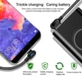 Miniatyrbilde 5 av 8: Kompatibel med iPhone, vinklet 90 graders ladekabel USB A til USB C / iPhone Lightning rød rød (TYPE-C) 2 meter röd (TYPE-C) 2 meter