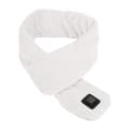 Winter Smart Heating Scarf Safe Electric Neck Warmer Temperature Adjustable Warm Scarf White