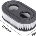 Miniatyrbilde 3 av 5: Stykker gressklipper luftfilter og tennplugg papir luftfilter gressklipper filter