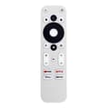 Ersättningsfjärrkontroll kompatibel med KM2 4K-certifierad röststyrd Android TV-box - Superpresent vit