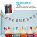 Miniatyrbild 8 av 8: Pride Banner String Flag Colorful Polyester Delicate Classic Design Lightweight Not Easy to Deform Easy to Hang
