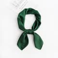 Grön dam silkesscarf, siden, lätt