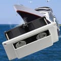 Miniatyrbillede 2 af 5: til DC 12V Køkkenventilator Udsugningsventilator til Campingvogn Trailer Universal RV Interiør Luft Sort Lav effekt