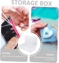 Miniatyrbild 3 av 6: Storage Box for Sewing Thread, Transparent PP Organizer for 42 Sewing Machine Bobbins and Accessories, for DIY Crafters 1PC 1PC