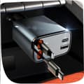 Uttrekkbar billader [biltilbehørsadapter] lader, et must for lading under reiser og bilturer
