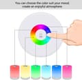 Miniatyrbild 3 av 6: LED Night Light, Smart Bedside Lamp, Dimmable Touch Control, USB Rechargeable, Portable, RGB Color Changing