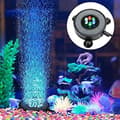 Miniatyrbild 3 av 5: LED Aquarium Air Stone with Light, Multi-color Air Bubble Disc for Fish