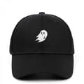 Spökbroderad baseballkeps hatt baseballkeps söt halloween