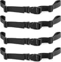 4 Pieces Chest Strap 61 cm x 2.5 cm Adjustable Chest Strap Non-Slip Chest Strap for Backpack Quick Release Buckle Durable Quick Release Buckle