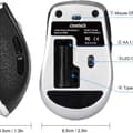 Miniatyrbilde 5 av 6: 2.4G Mus, USB Type-C Trådløs Datamus