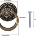 Miniatyrbild 2 av 5: Furniture Knobs and Handles, 6 Pcs Furniture Knobs Ring Furniture Handles Vintage Cabinet Knobs