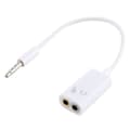 3.5mm AUX Splitter / Förgrenare - Headset Adapter