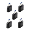 Miniatyrbillede 4 af 5: 5 STK./Sæt CY UC-086 Type-C USB-C til USB 2.0 480 Mbps OTG-adapter til telefon & tablet & USB-kabel &
