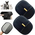 2-pack Static Pet Hair Removal Gloves, Two-Way Brush