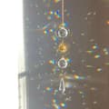 Crystal Suncatcher Window Hanging Prism Decoration Rainbow Gold