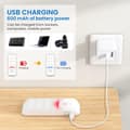 Miniatyrbild 4 av 5: Rechargeable LED Night Light, Automatic Motion Sensor LED Lamp, for Wardrobe Bedroom Hallway Corridor Staircase [12 LED]