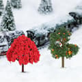 Miniatyrbild 4 av 8: Model Tree Miniature Tree Ornament Realistic Craft Landscape Decor