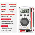 Miniatyrbild 4 av 5: AN101 Mini Digital Multimeter Multimeter Tester DC/AC Voltage LCR Meter Pocket Professional Testers