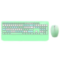 Miniatyrbild 1 av 4: Notebook Keyboard Kit Round Keycap Plug Play Lightweight Portable Gamer Mouse Green