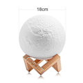 Miniatyrbild 5 av 5: Led Moon Lamp 3d 16 Color Dimmable With Remote Control And Bracket