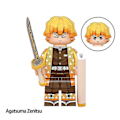Miniatyrbild 3 av 4: 8pcs Demon Slayer Series Nezuko Tanjiro Assembly Building Blocks Minifigure Combo