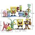 Miniatyrbillede 2 af 3: 8-pak SpongeBob SquarePants Julegaver