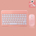 Miniatyrbild 1 av 4: Ipad Keyboard And Mouse Combo, Wireless Bluetooth Keyboard Pink C