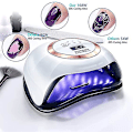 Miniatyrbild 3 av 5: 168w Uv Led Gel Nail Lamp Gel Polish Dryer Lamp 4 Timer Setting Auto Sensor--(niubi)