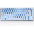 Miniatyrbild 1 av 3: Qwert Ak33 Mechanical Keyboard 82-key Anti-ghosting Gaming Keyboard Blue/black
