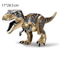 Miniatyrbild 1 av 3: Jurassic Dinosaur World Series Building Blocks Triceratops  Big Figures|blocks Gray tyrannosaurus rex