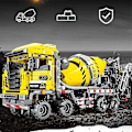 Miniatyrbillede 3 af 4: Sembo Mixer Truck Model Tekniske Byggeklodser Konstruktion By Ingeniørklodser Børnelegetøj Gaver Til Børn Drenge 1143stk uden Æske