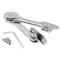 Miniatyrbild 2 av 3: Heavy Duty Lid Support Hinges Soft Close Folding Lid Stay Hinge Keep Lid Hinge Open For Cabinet2pcs