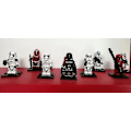 Miniatyrbild 3 av 4: 29 Pcs Of Star Wars Series Small Particles Assembled Building Blocks Minifigure Luke Darth Vader Jedi Master Set Toys