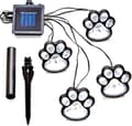 Solar LED Lights (4 Pack) Garden Light Claw Lights For Path Lawn Yard Walkway Outdoor Decorations An
