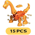 Miniatyrbild 3 av 5: Take Apart Dinosaur Toys For Boys Building Toy Set Engineering Play Kit
