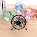 Miniatyrbild 1 av 4: Regenboghorn USB computer speed fan mini for the desk with on / off switch, fans, desk fans, USB fans, turbo fan 4"/6" Blue 4 Inch
