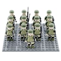 Pikkukuva 2 / 2: Poliisi Rakennuspalikat Sotilassarja Pojat Erikoispoliisi Minifiguuri Wwii Erikoisjoukot Pahalainen Lelu